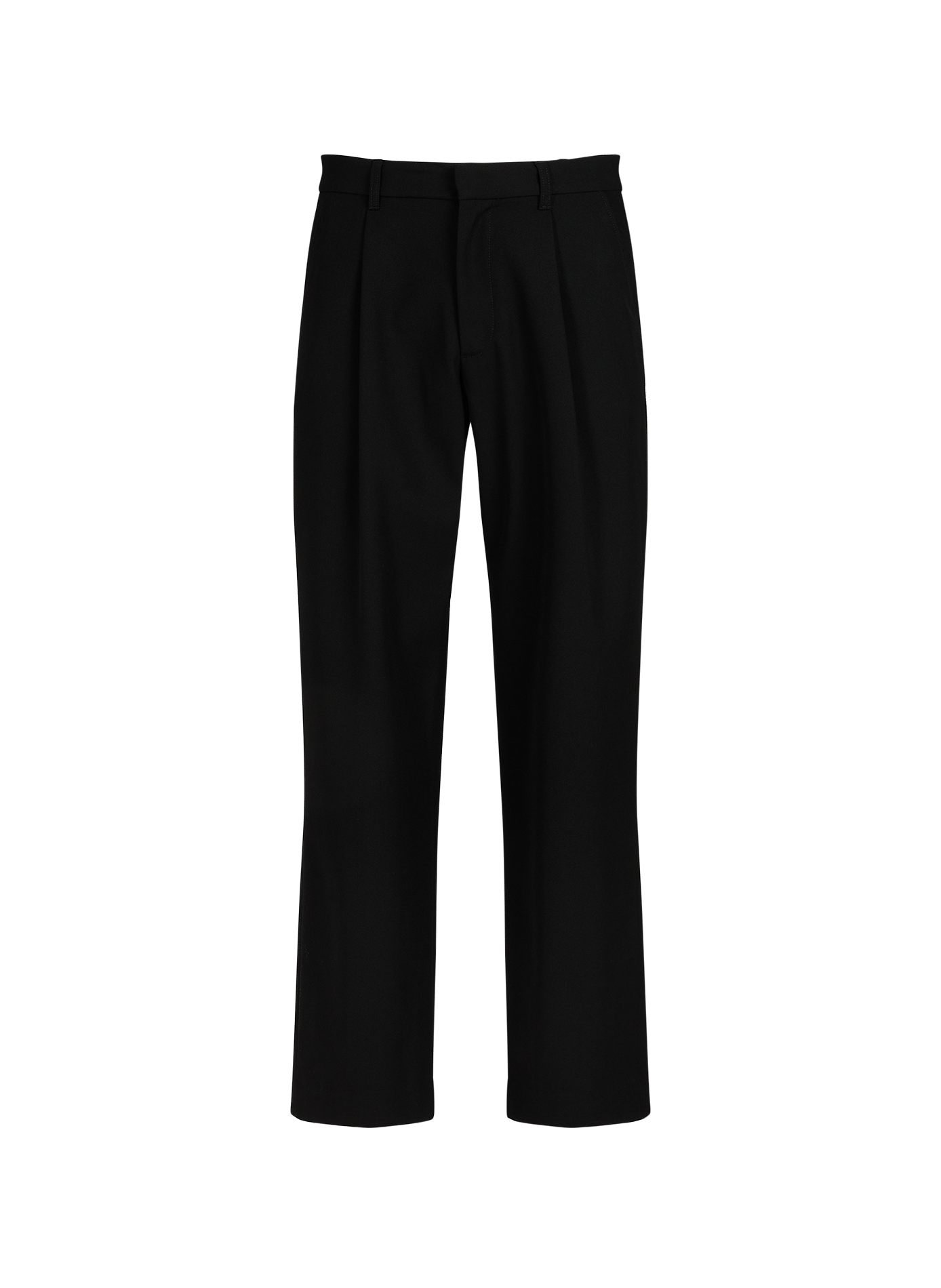Plain Camden pleated trousers WON HUNDRED Black