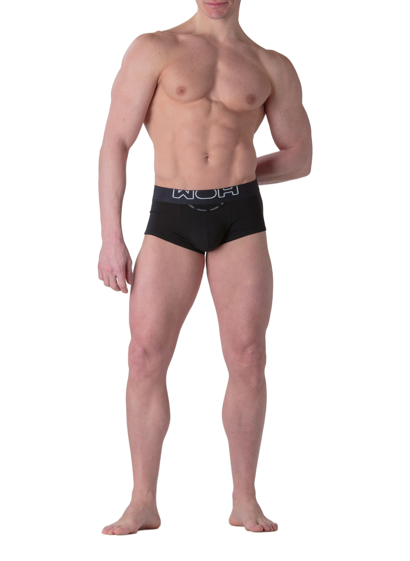 Boxer en coton mélangé WOH Noir