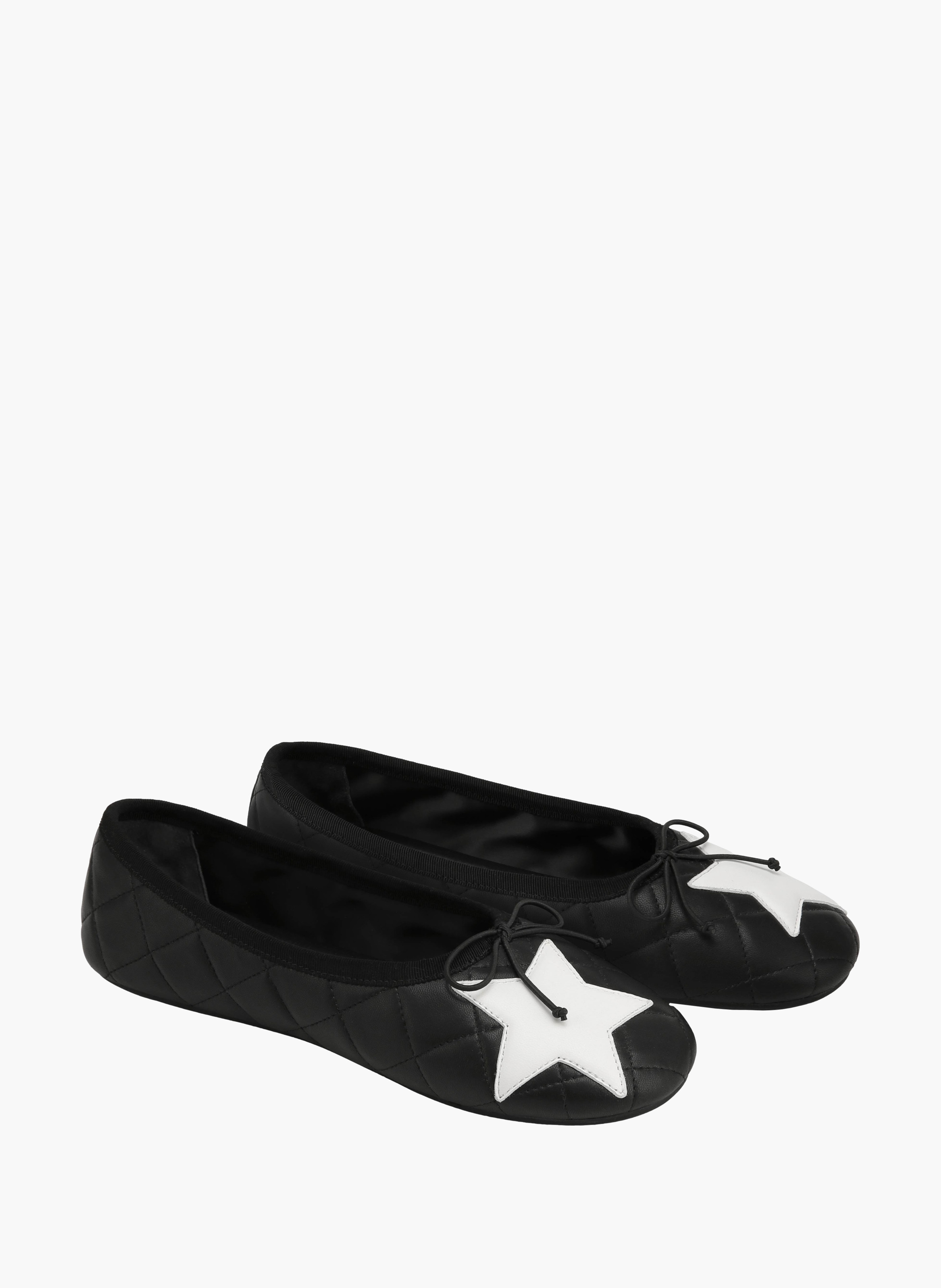 Bedford ballerina’s van leer NAKED WOLFE Zwart