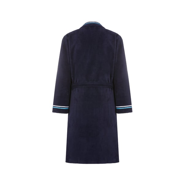 Peignoir mi-long en tissu éponge