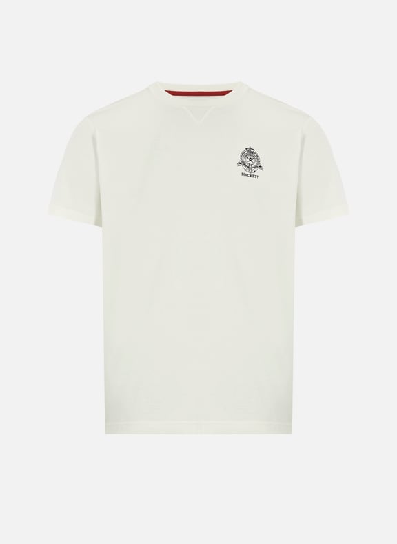 T-shirt logotypé Blanc by HACKETT HACKETT T-shirt logotypé Blanc