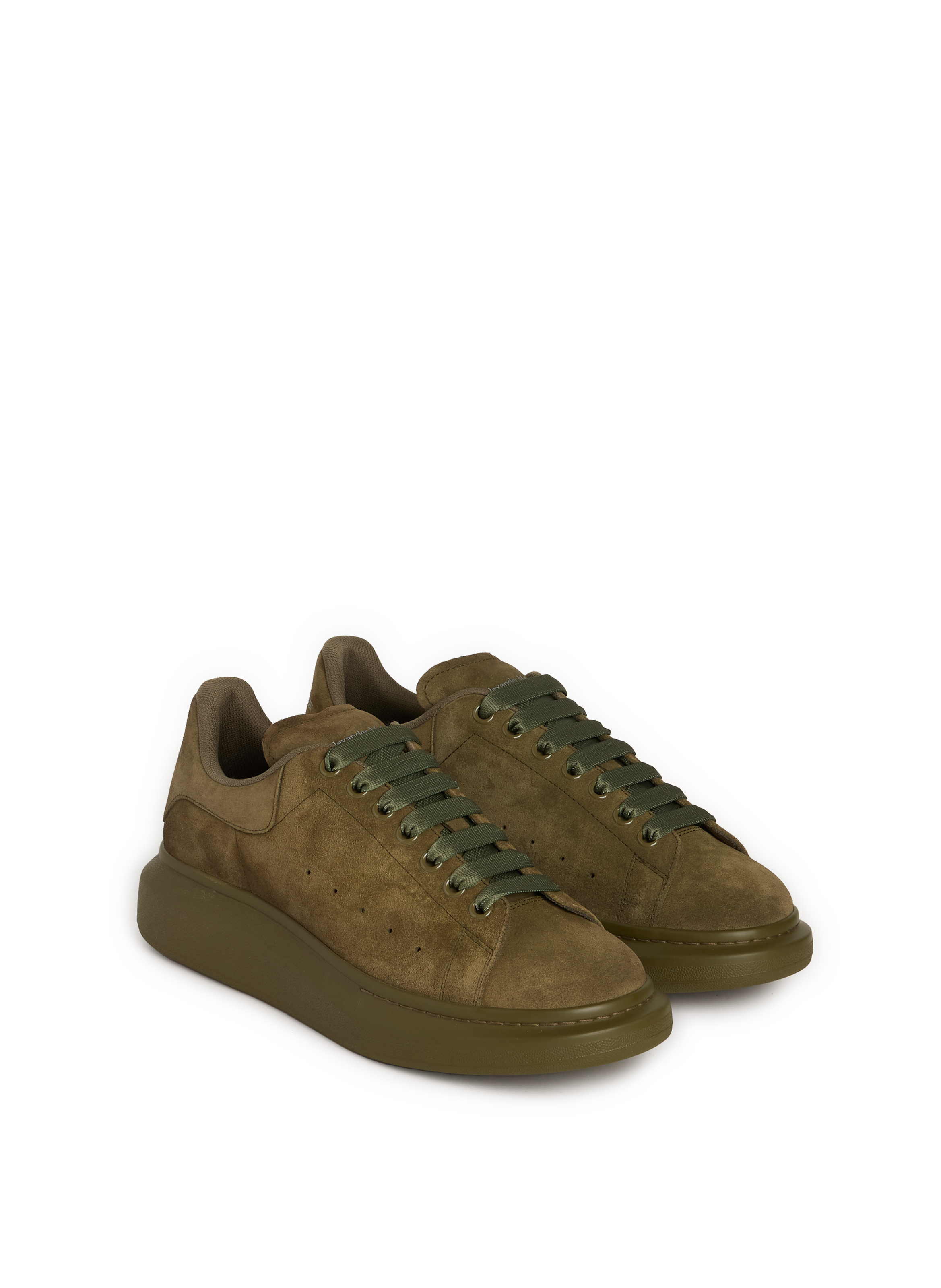 Baskets oversize en cuir