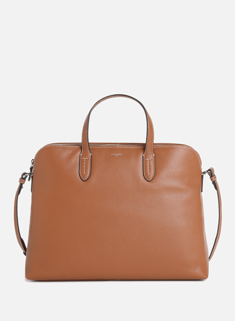 Sophie briefcase in Brown leatherLE TANNEUR 