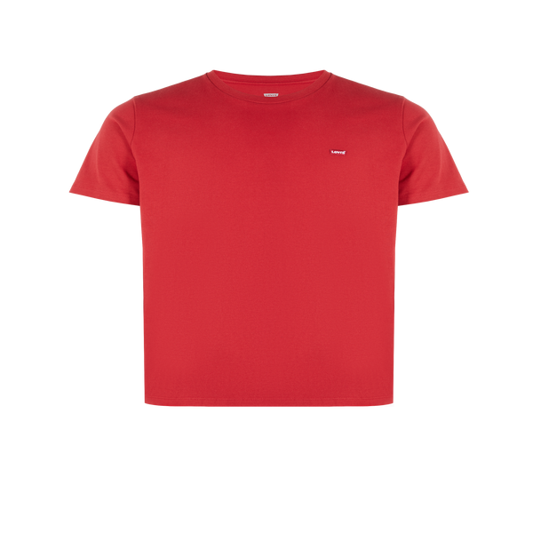 Levi's Plain Cotton T-shirt In Red