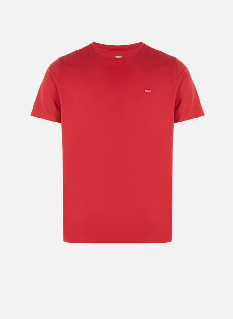 Plain cotton t-shirt RedLEVI'S 