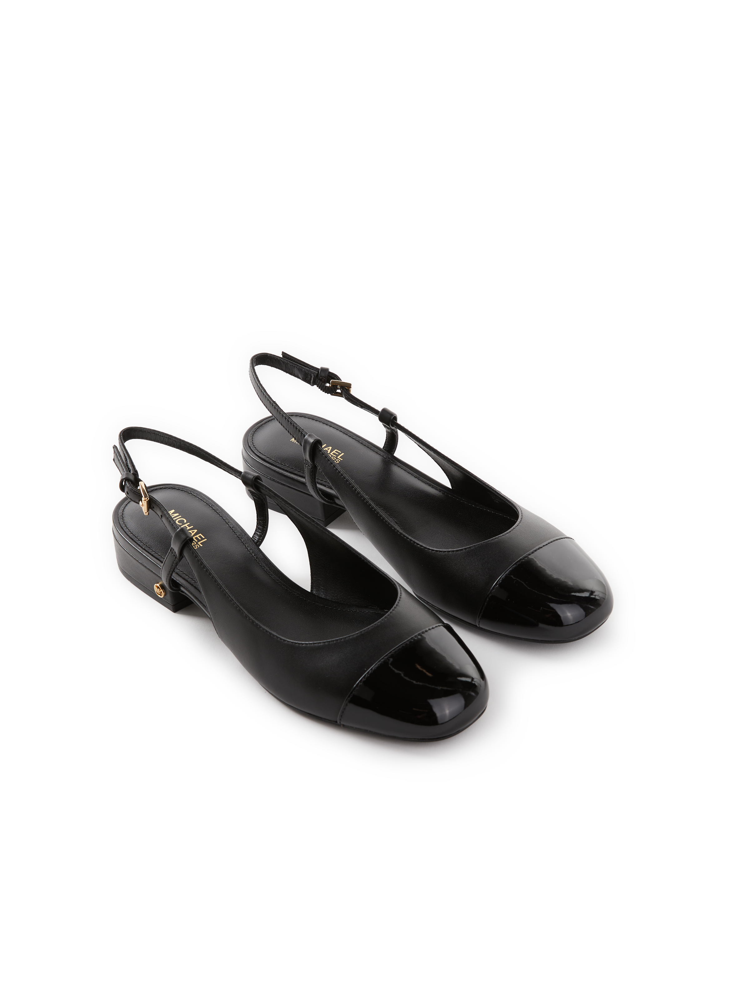 Sandales Perla Flex en cuir MICHAEL KORS Noir