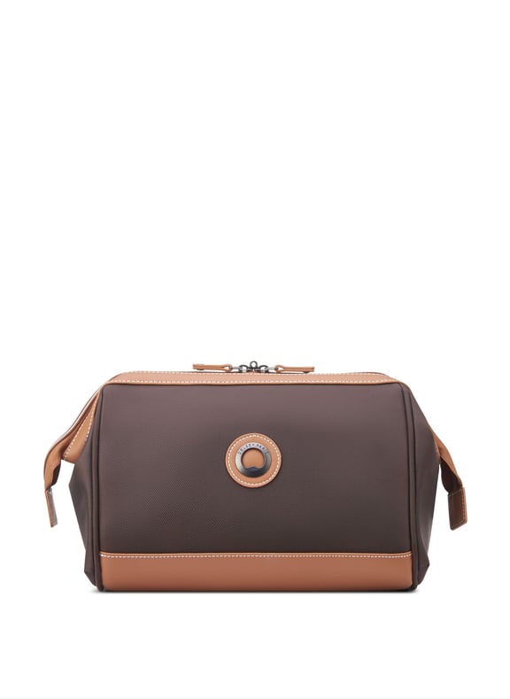 Trousse de toilette souple taille xs - chatelet air 2.0 Marron by DELSEY PARIS DELSEY PARIS Trousse de toilette souple taille xs - chatelet air 2.0 Marron