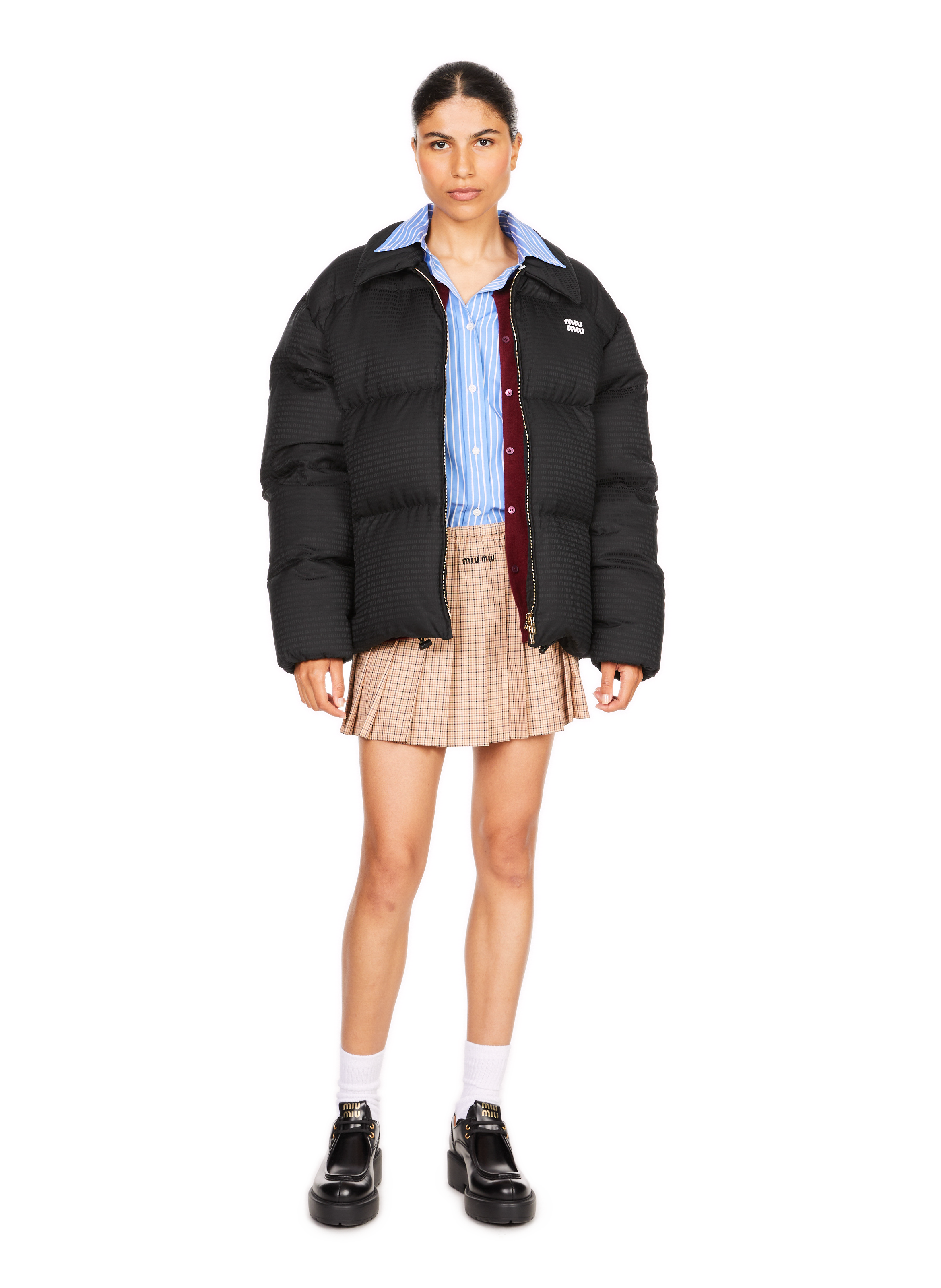 Cardigan en cachemire  MIU MIU Rouge