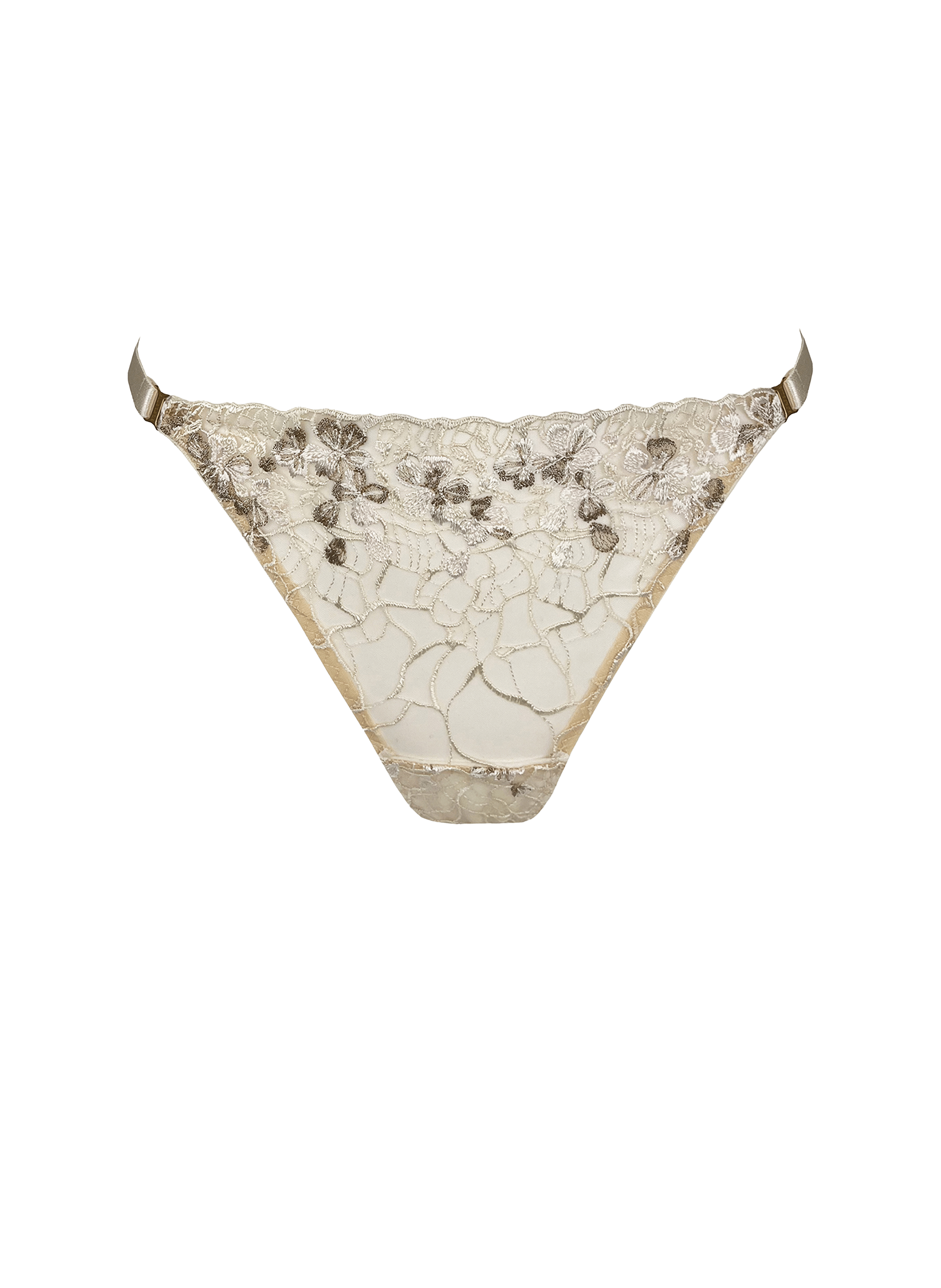 BORDELLE Amela embroidered top White
