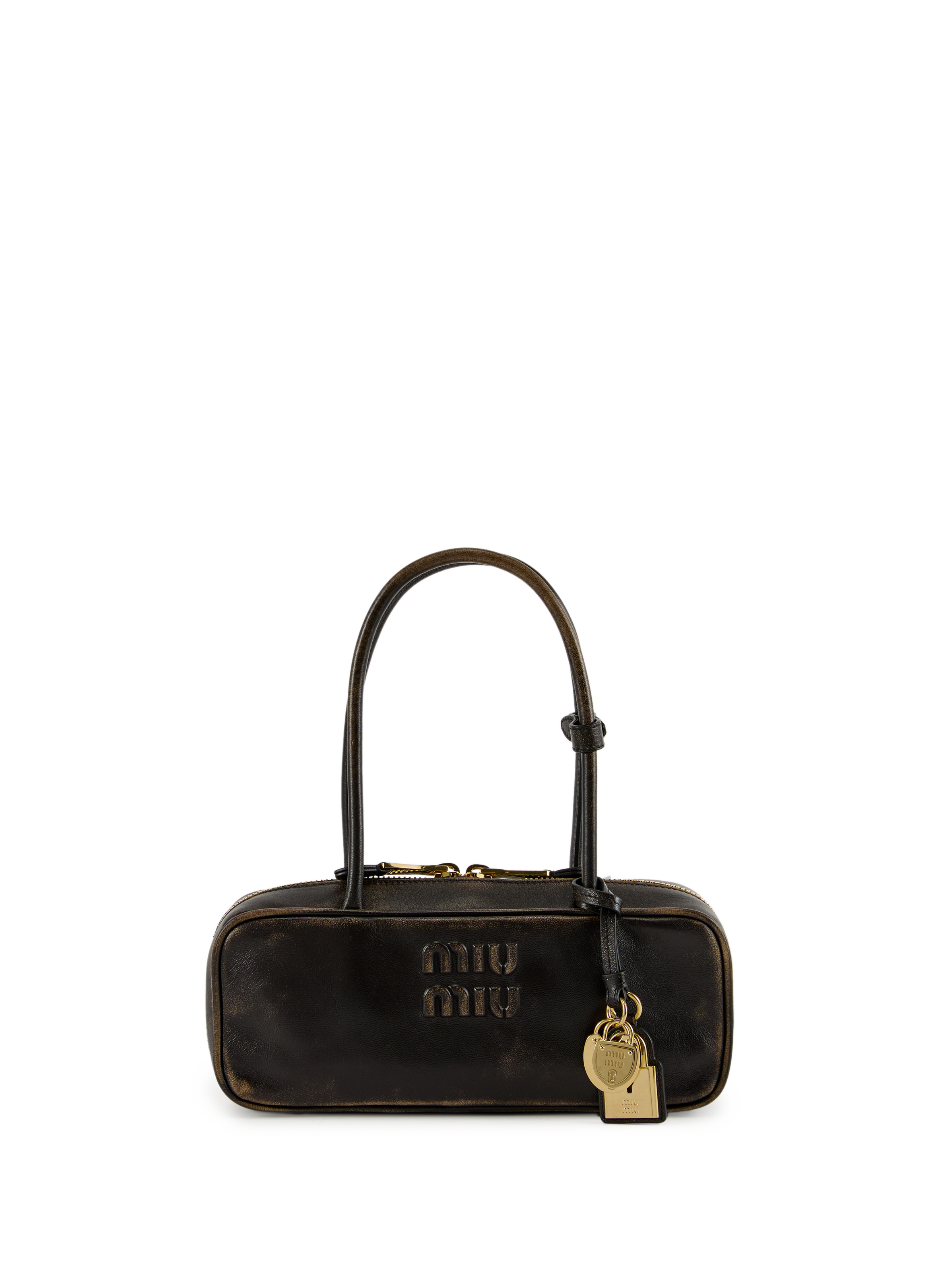 MIU MIU Beautiful leather handbag Brown