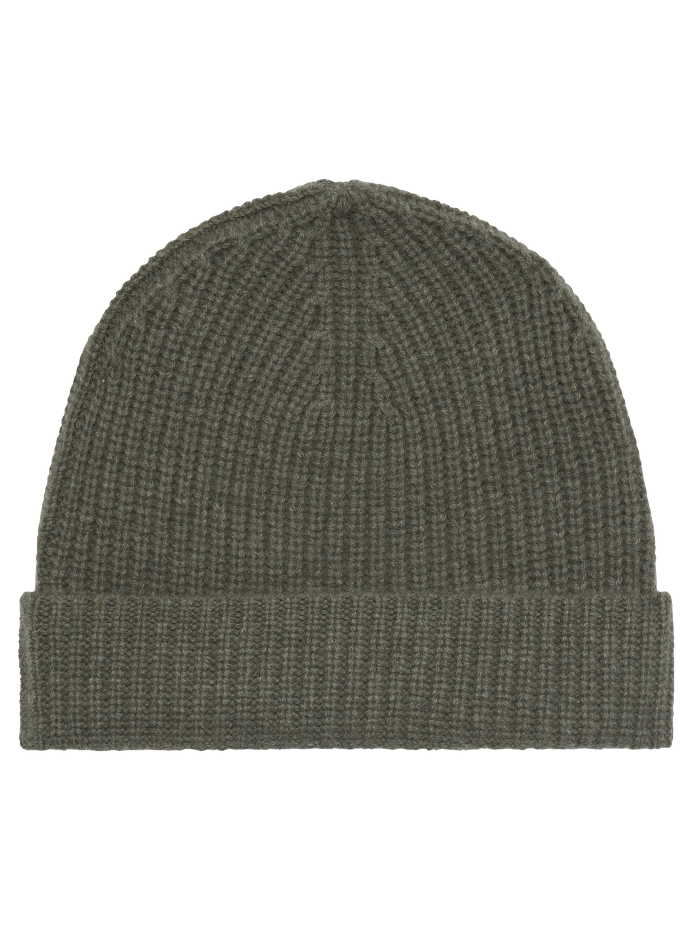 Bonnet en cachemire à côtes - gaelle GERARD DAREL Kaki