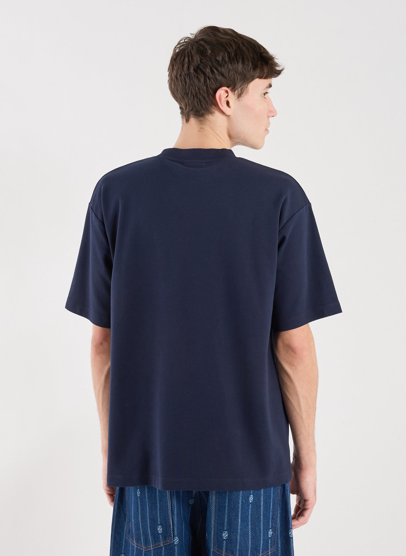 T-shirt en coton DROLE DE MONSIEUR Bleu