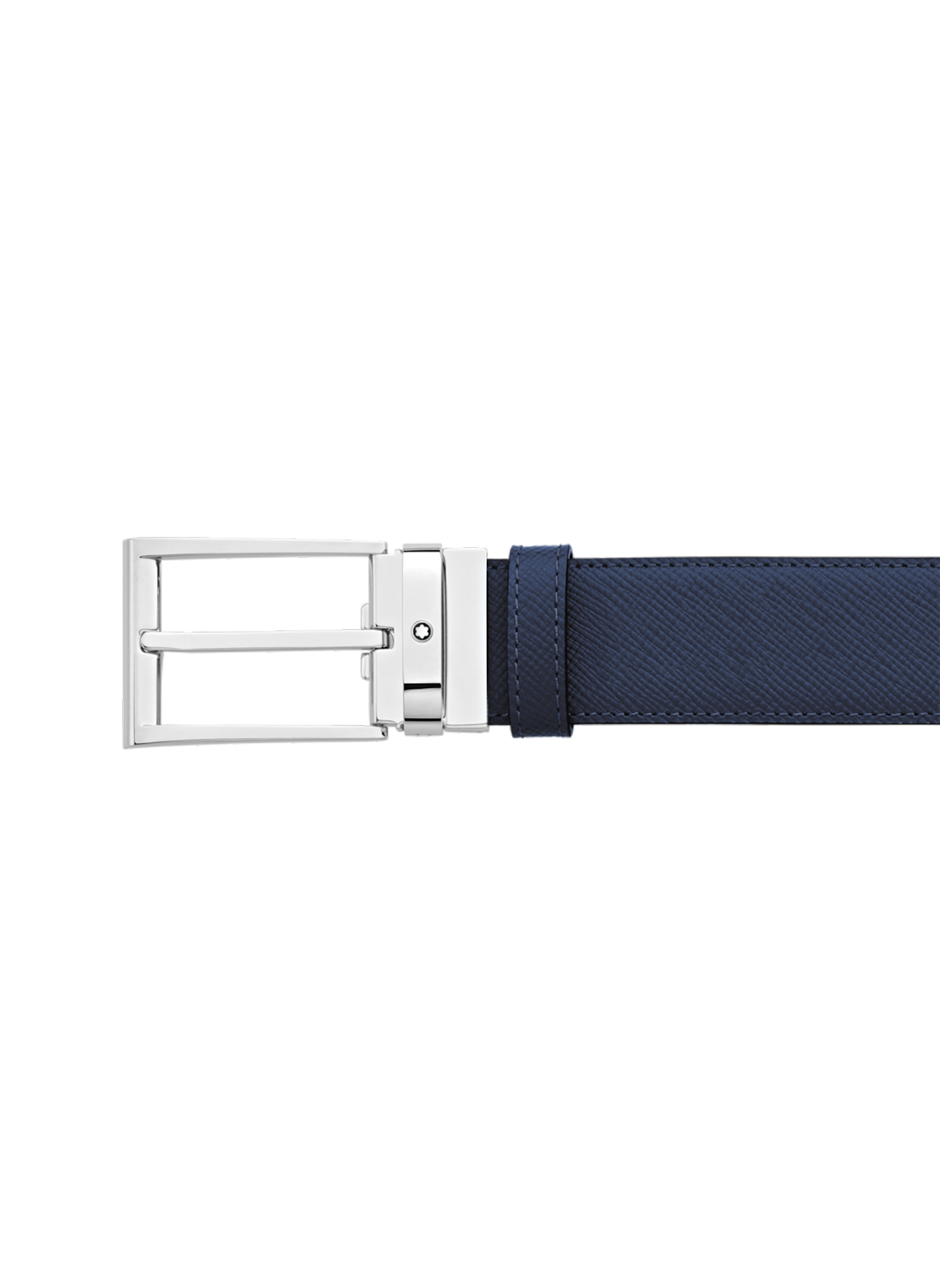 Reversible leather belt MONTBLANC Black