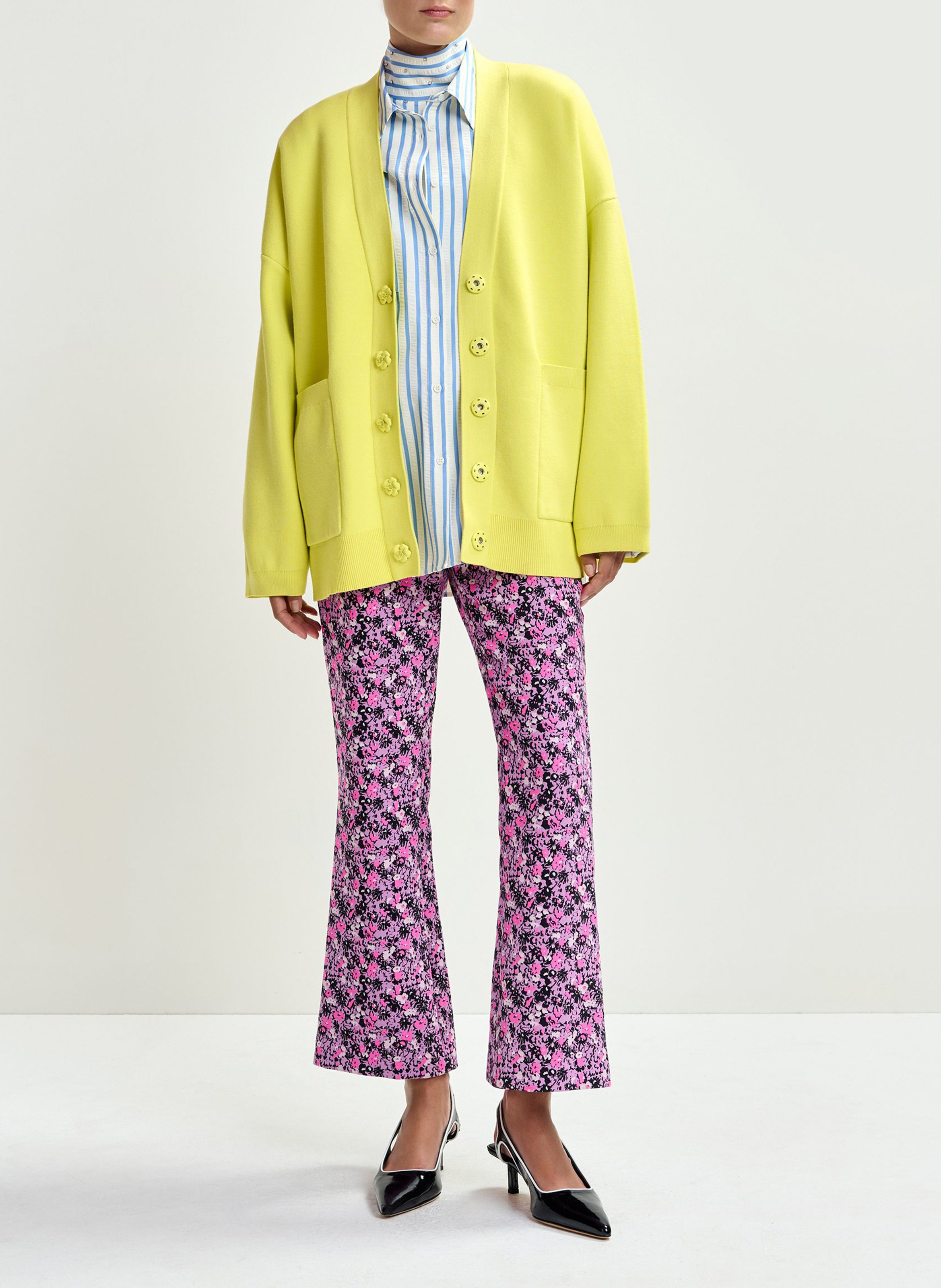 Chemise oversize à rayures Janna ESSENTIEL ANTWERP Blanc