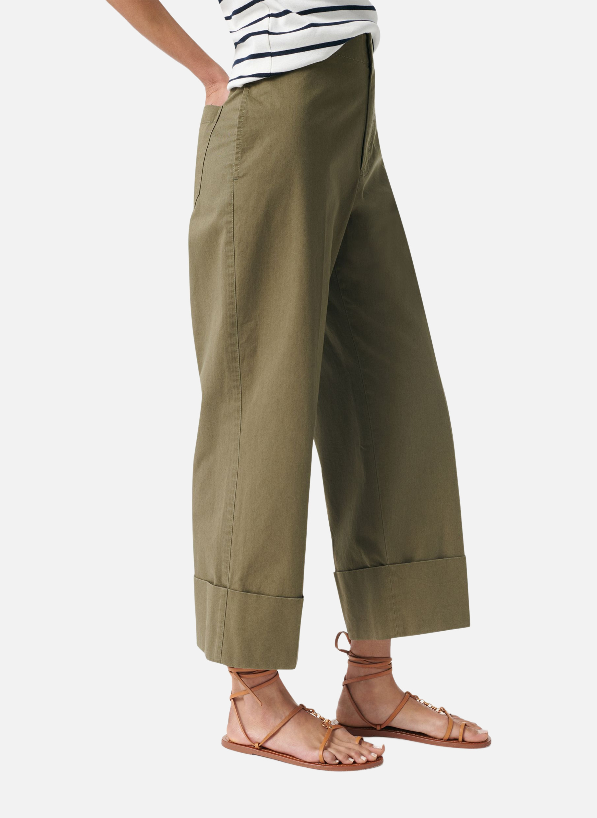 Pantalon gingembre VANESSA BRUNO Vert