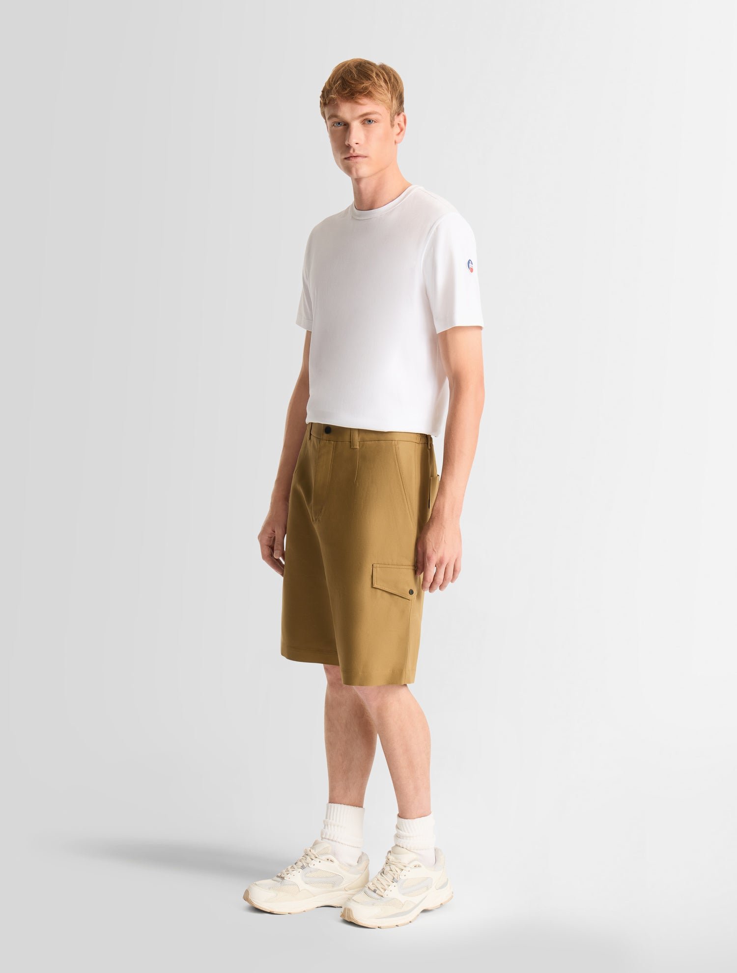 Short suauno coton coupe regular FUSALP Beige