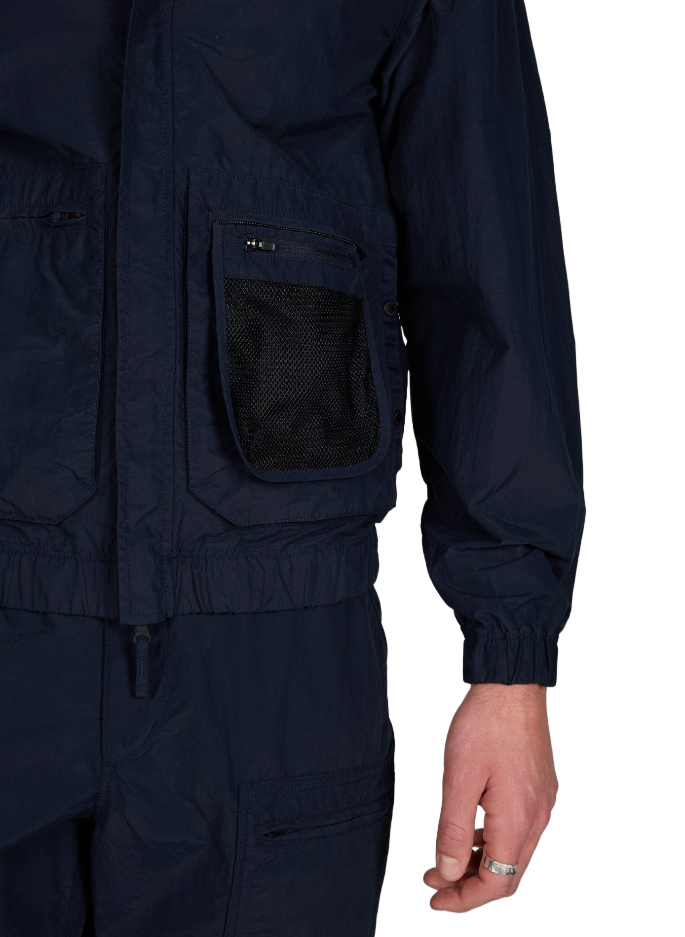Blouson Rube à capuche PARAJUMPERS Bleu