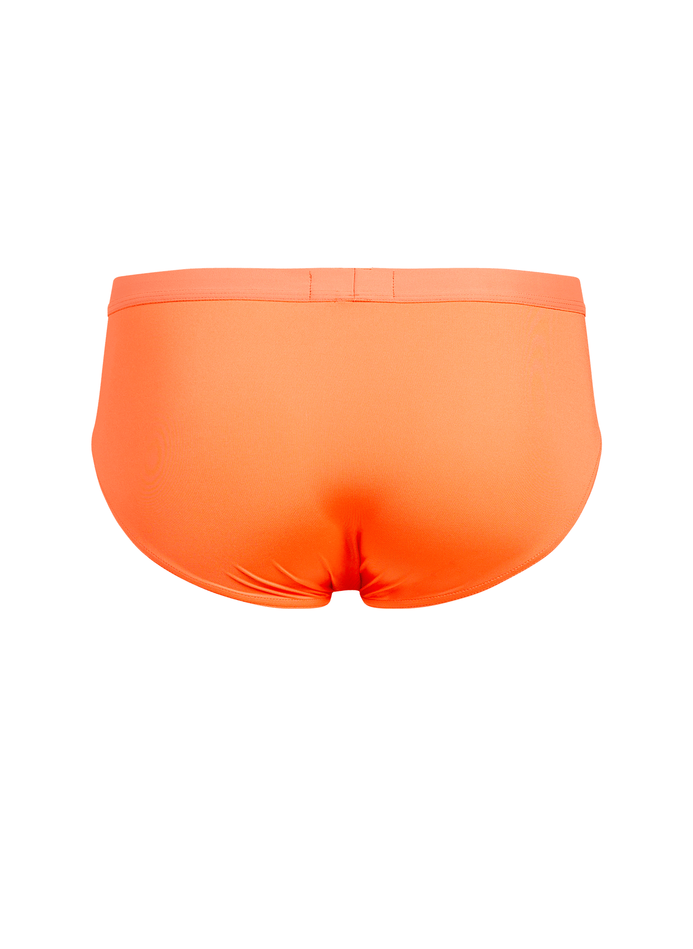 Plain polyamide briefs EMPORIO ARMANI Orange
