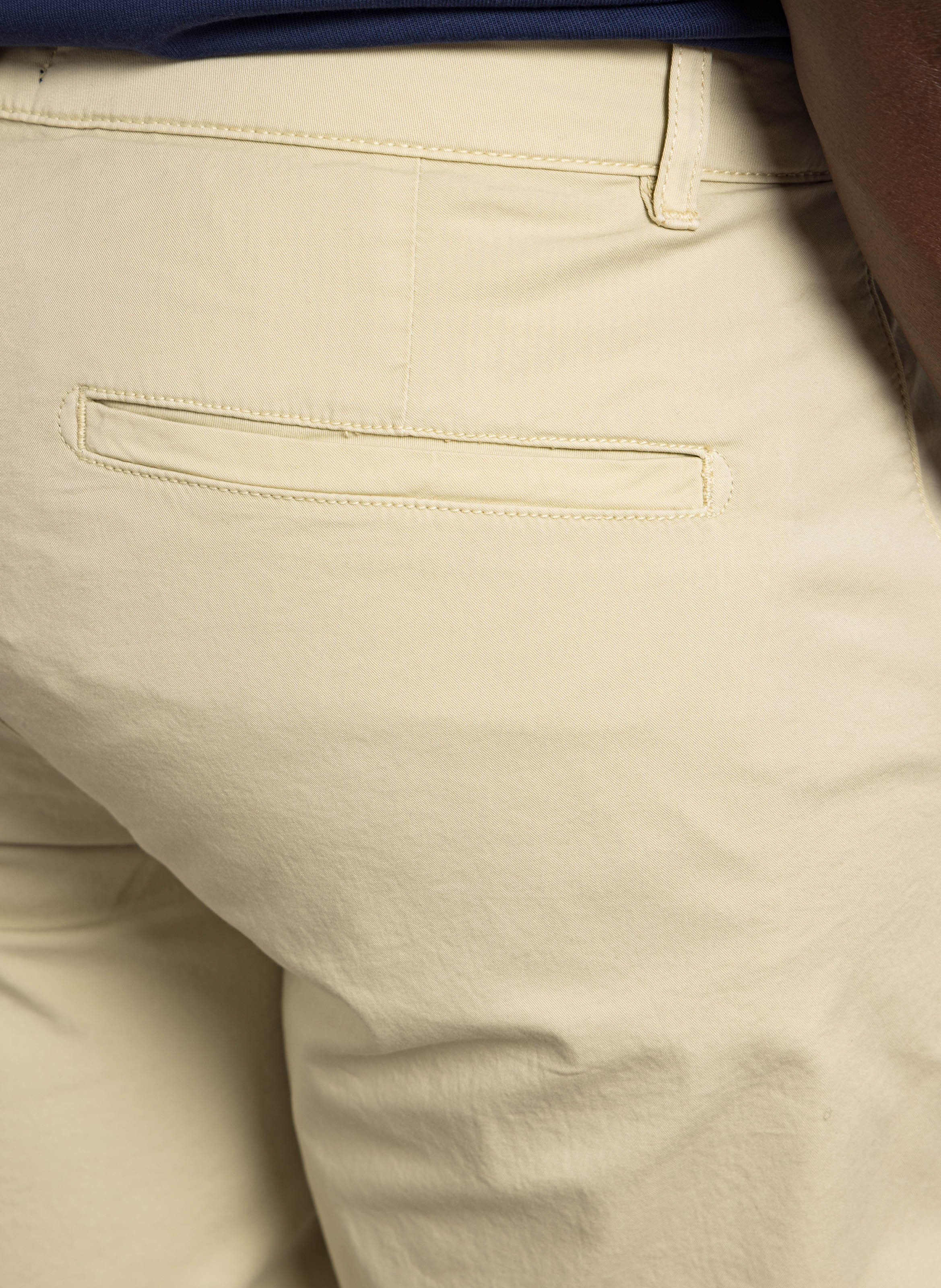 Straight cotton blend shorts ARMOR-LUX Beige