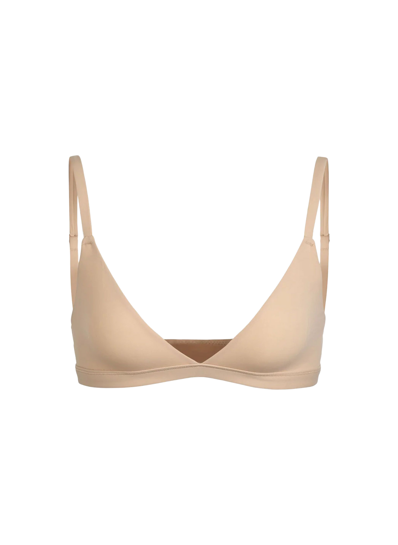 Solid triangle bralette SKIMS Beige