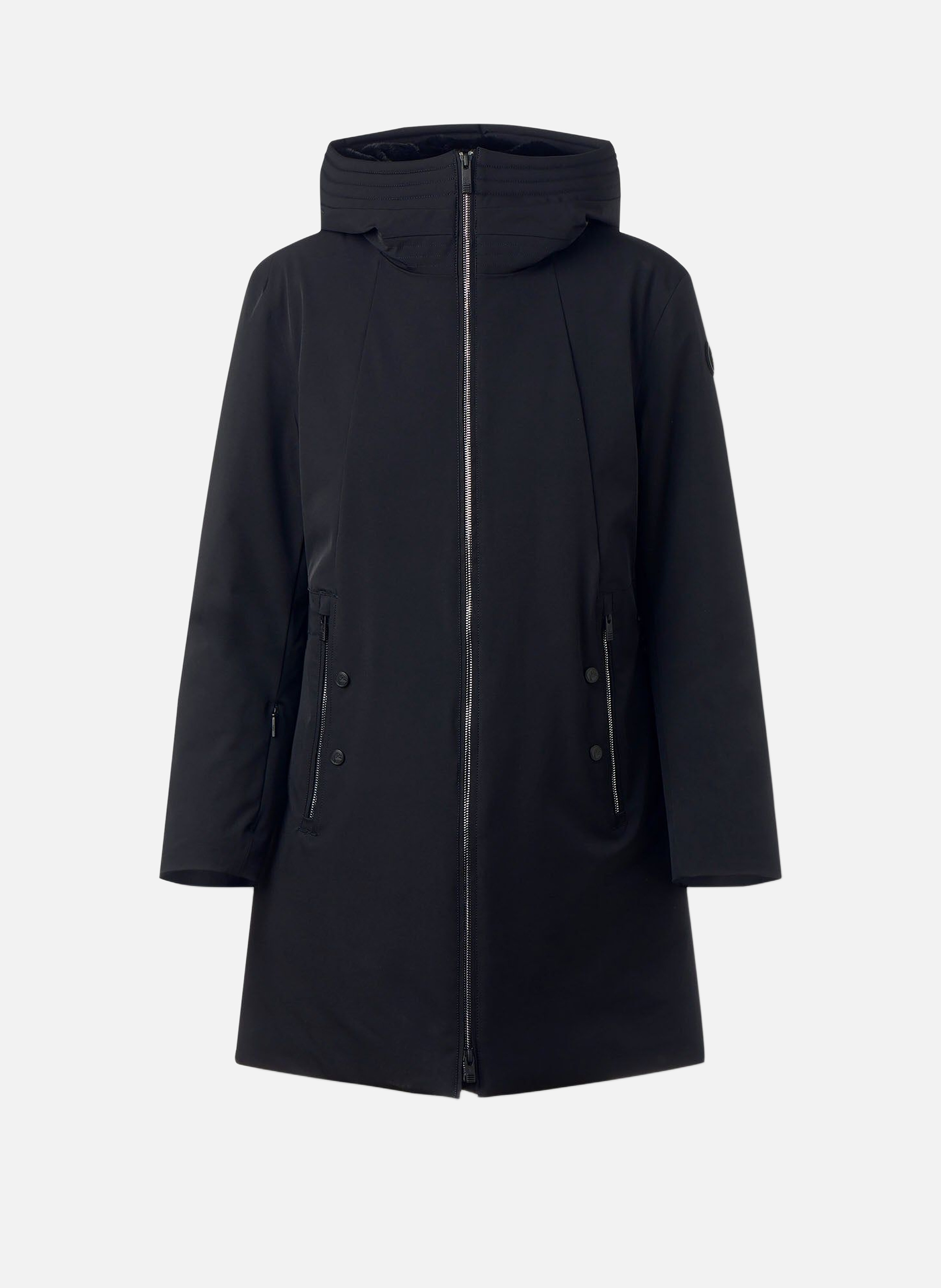 Manteau misha col montant coupe regular FUSALP Bleu