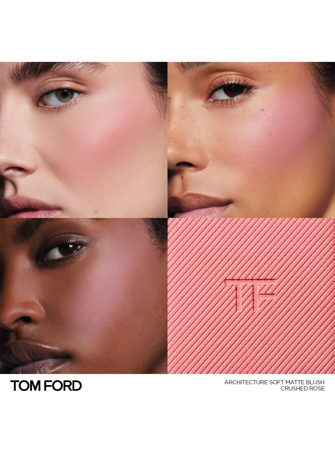 Rubor en polvo mate - Arquitectura TOM FORD 02 - crushed rose