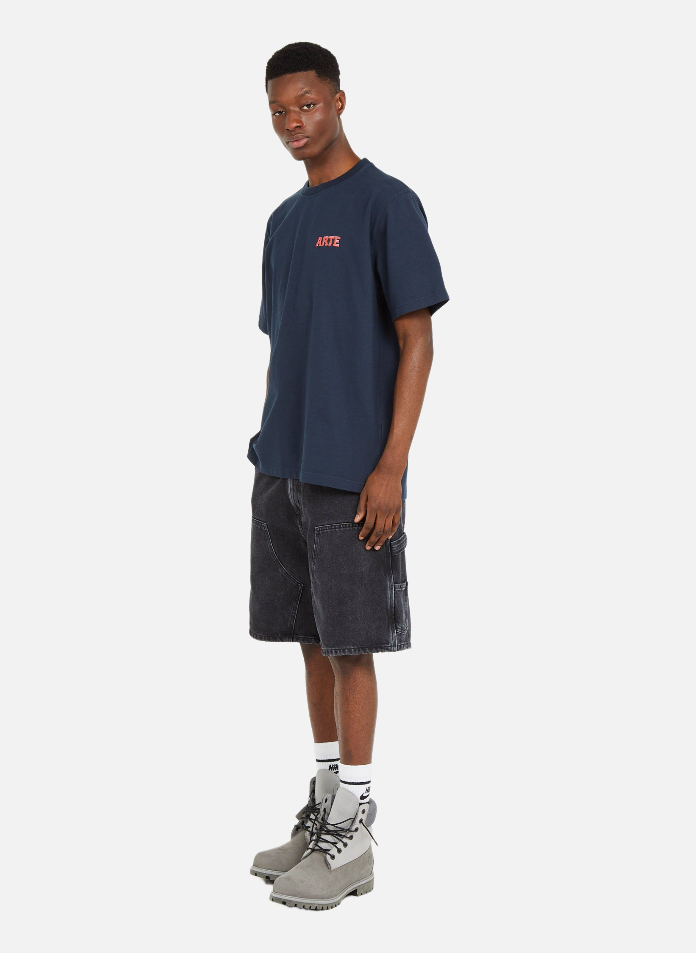 Short double knee short | Noir CARHARTT WIP Homme