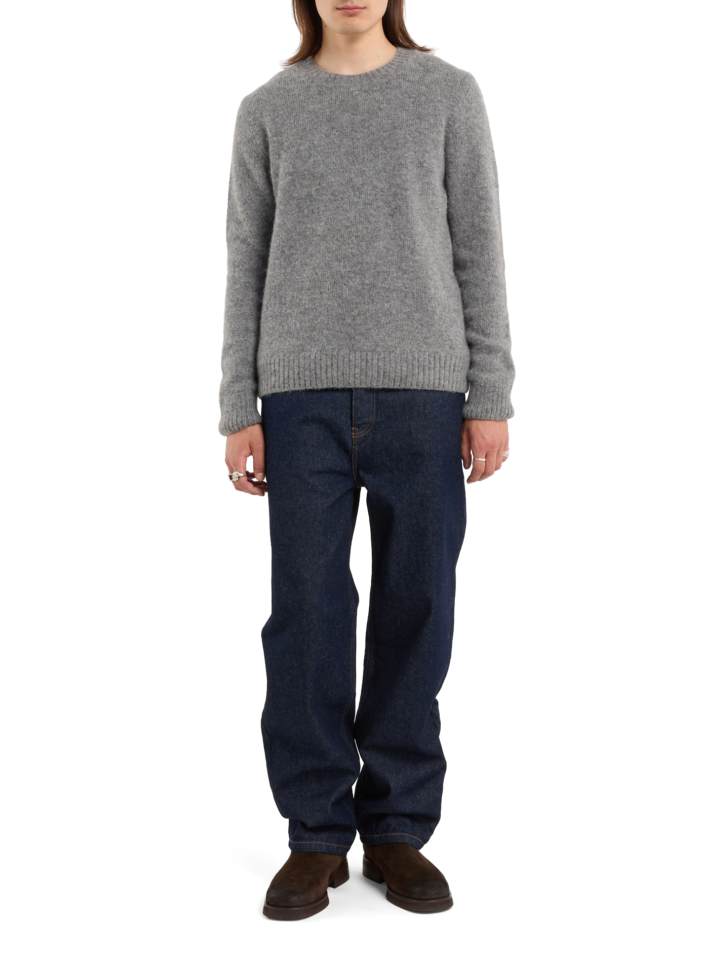 Straight-fit cotton jeans SAISON 1865 Blue