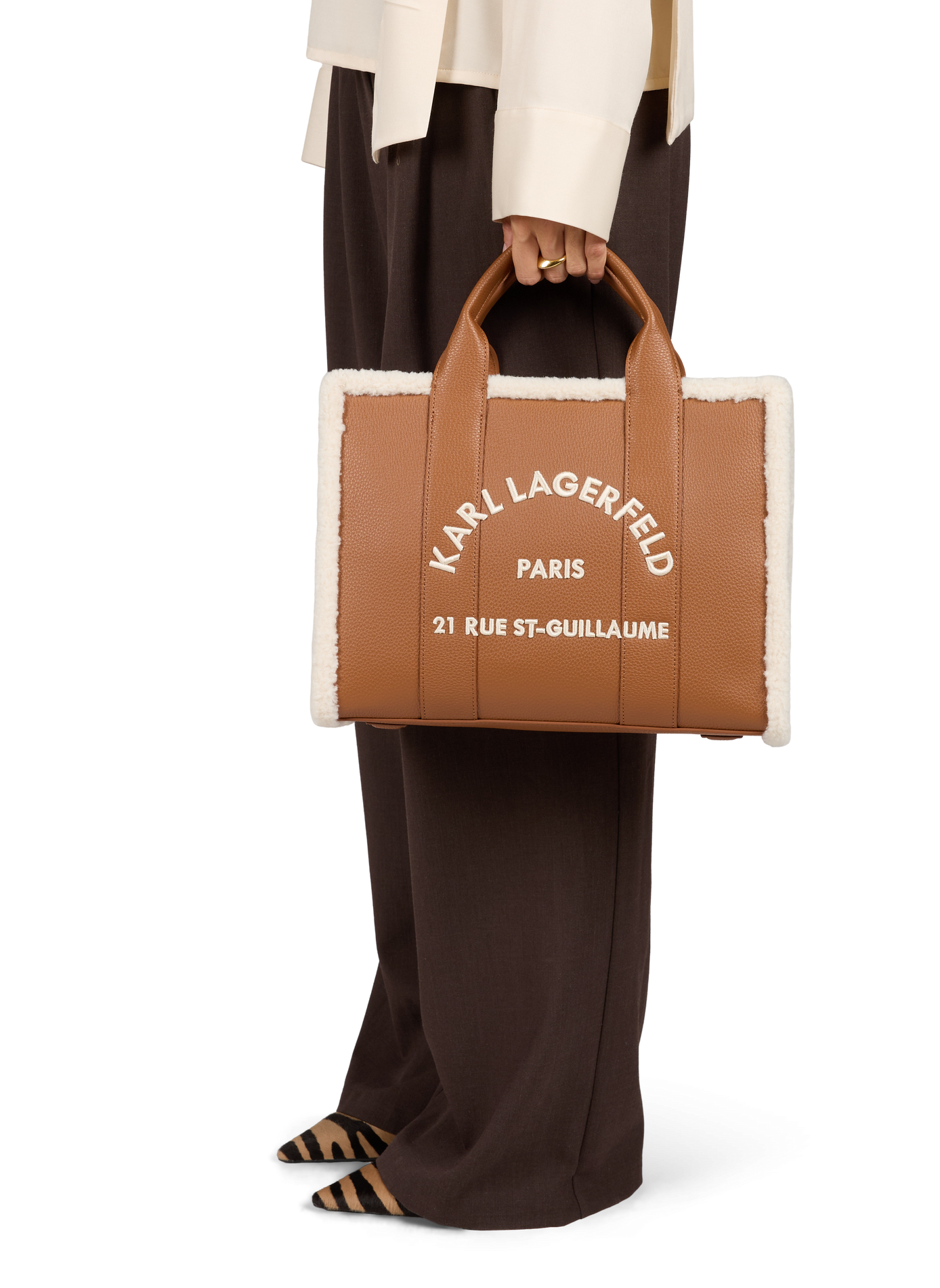 Borsa a mano K/RSG Square KARL LAGERFELD Marrone