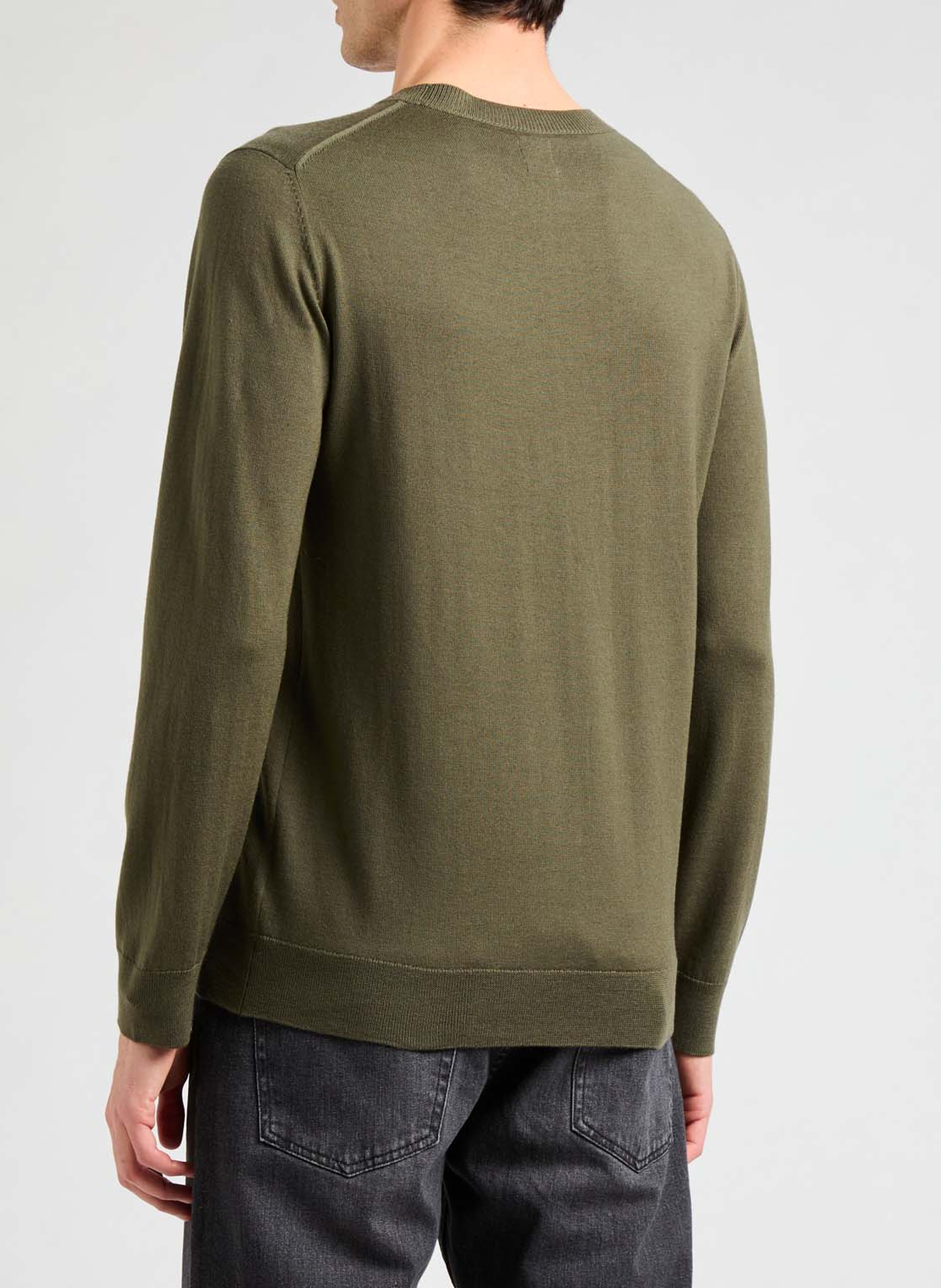 Merinowollpullover AU PRINTEMPS PARIS Khaki