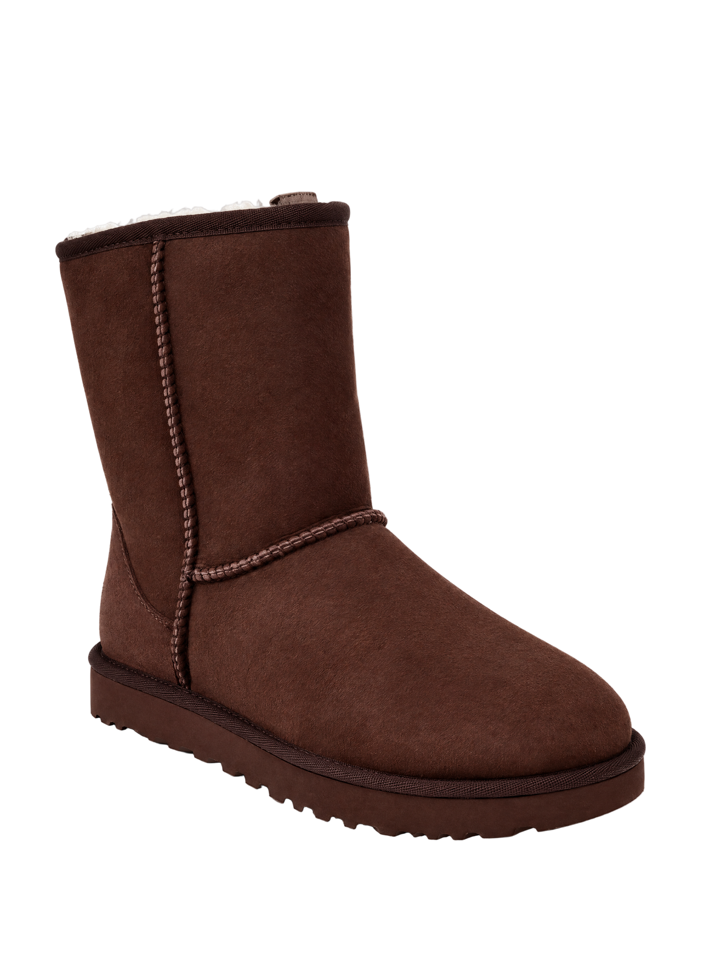 Bottines Classic Short II en suède UGG Marron