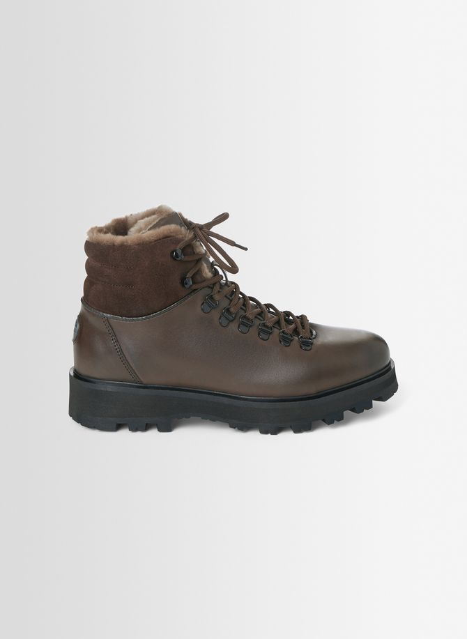 Chaussures de montagne classic boot w fur cuir FUSALP