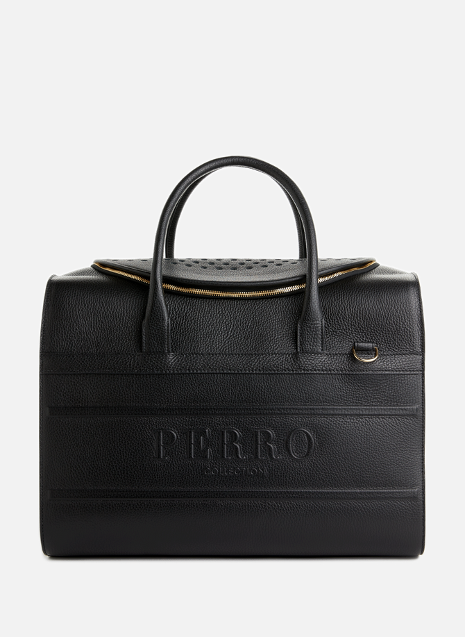 PERRO Leather Pet Travel Bag