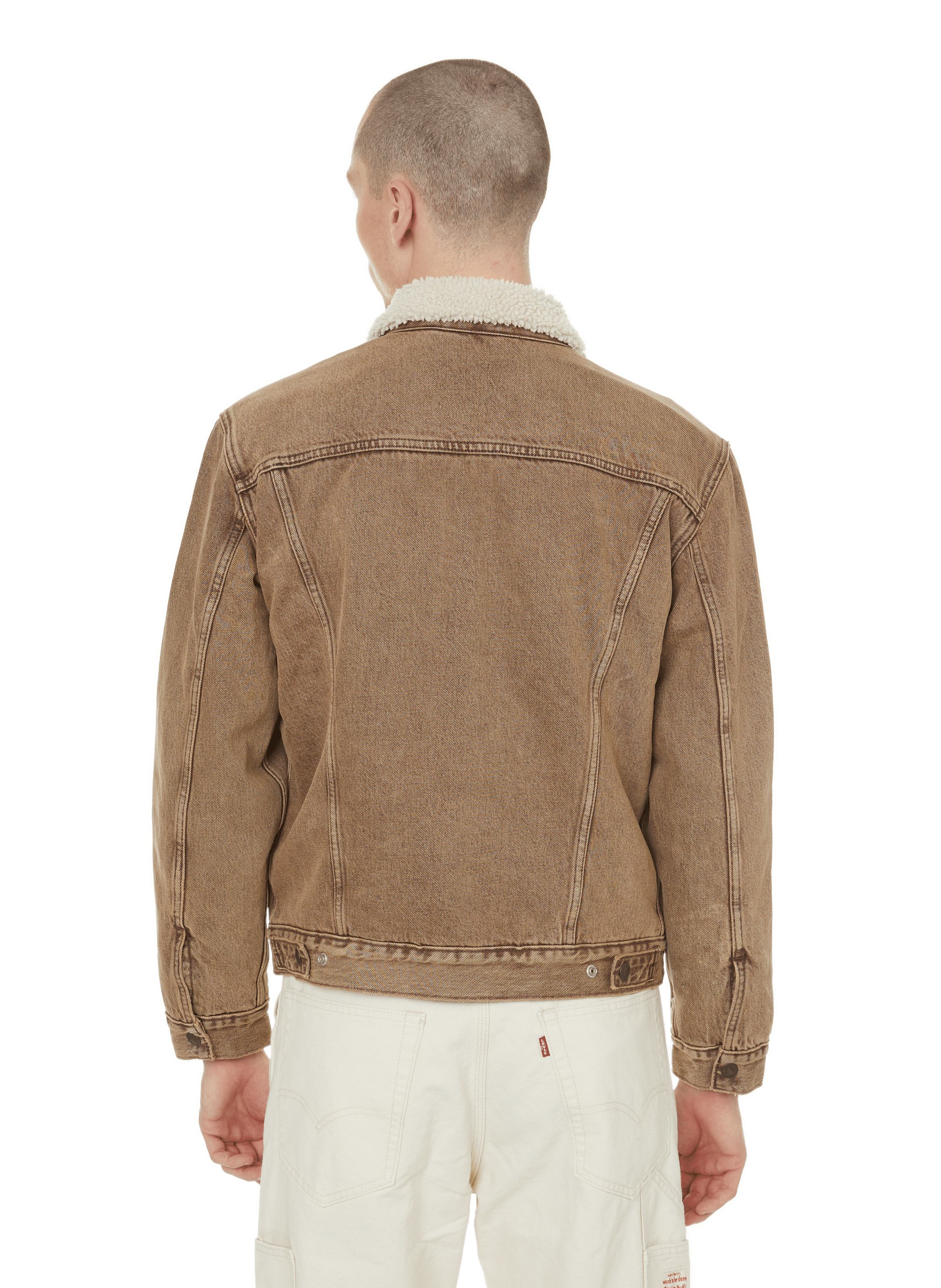 Gefütterte Jeansjacke LEVI'S Beige