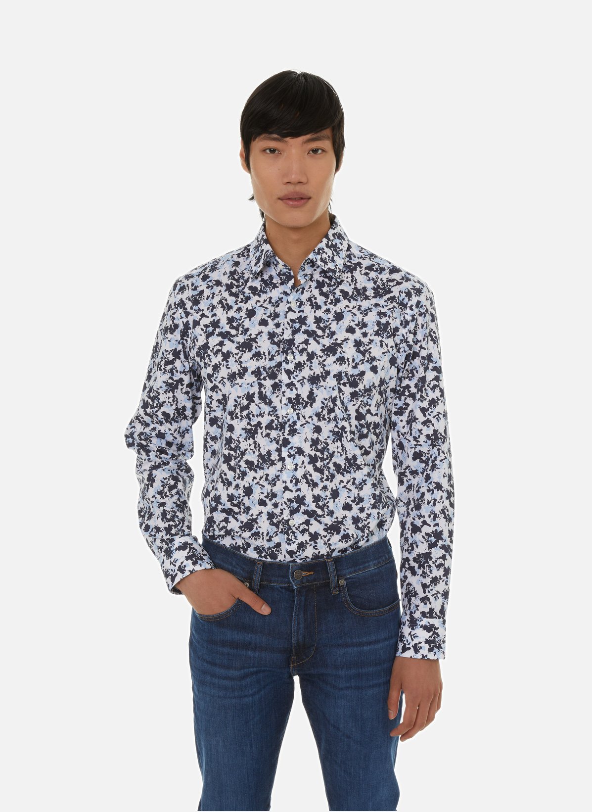 PATTERNED SHIRT - HUGO BOSS for MEN | Printemps.com