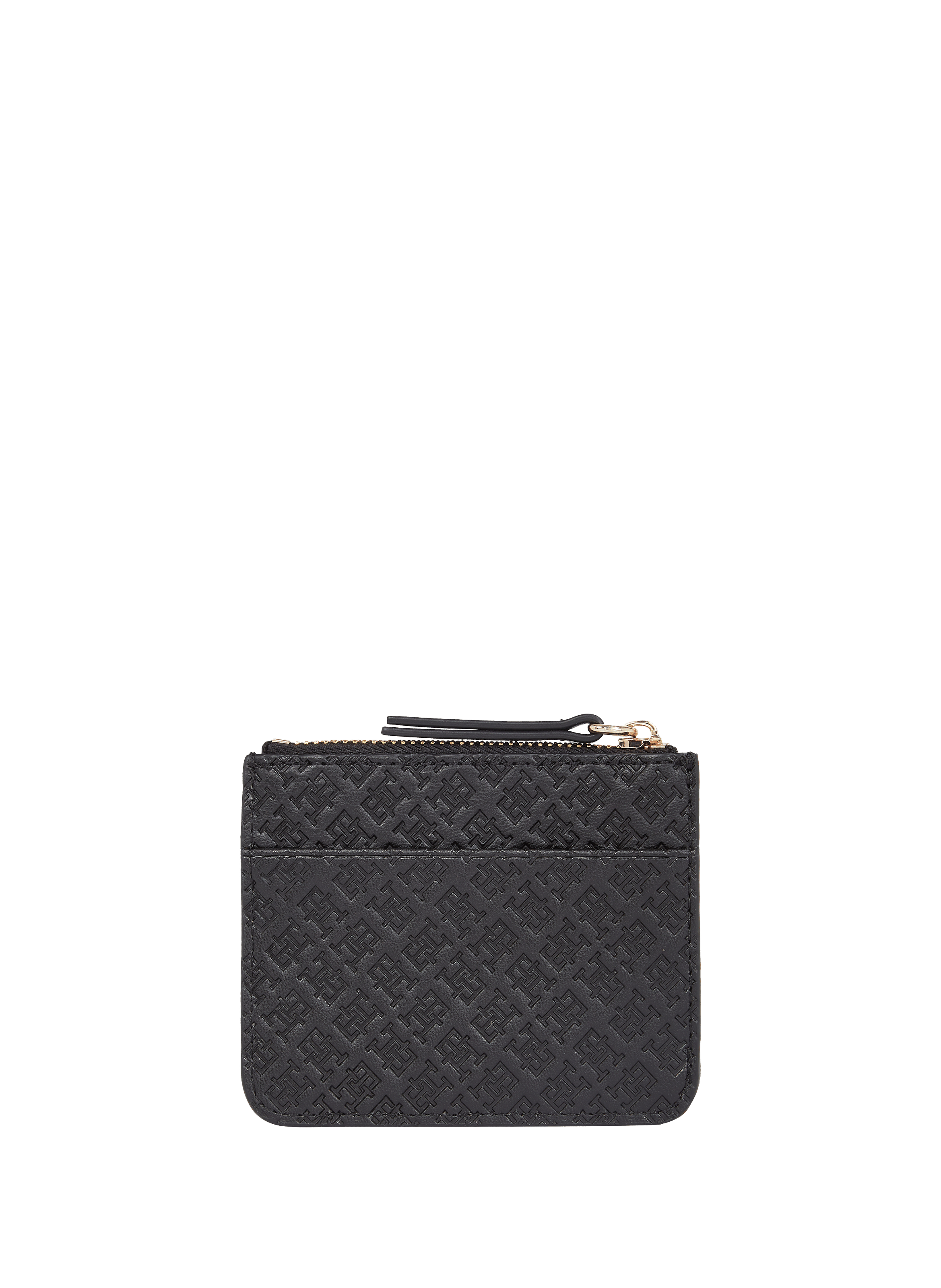 Porte-cartes à logo TOMMY HILFIGER Noir