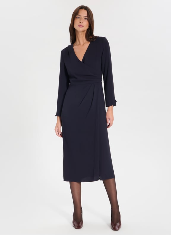 Robe nocturne portefeuille - rangio Bleu by ZAPA ZAPA Robe nocturne portefeuille - rangio Bleu