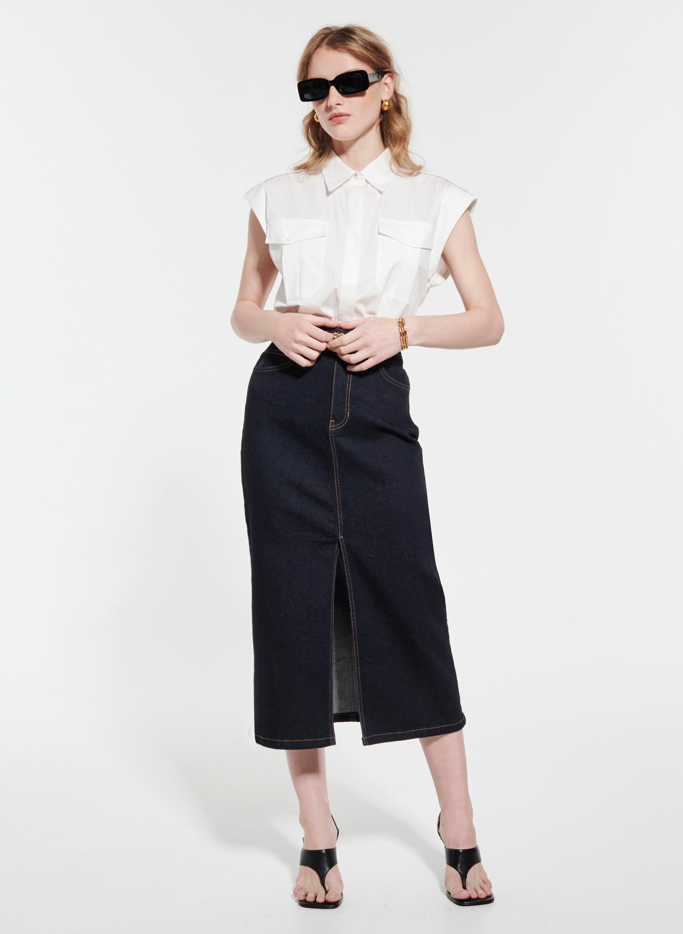 Jupe  jude ZAPA Bleu