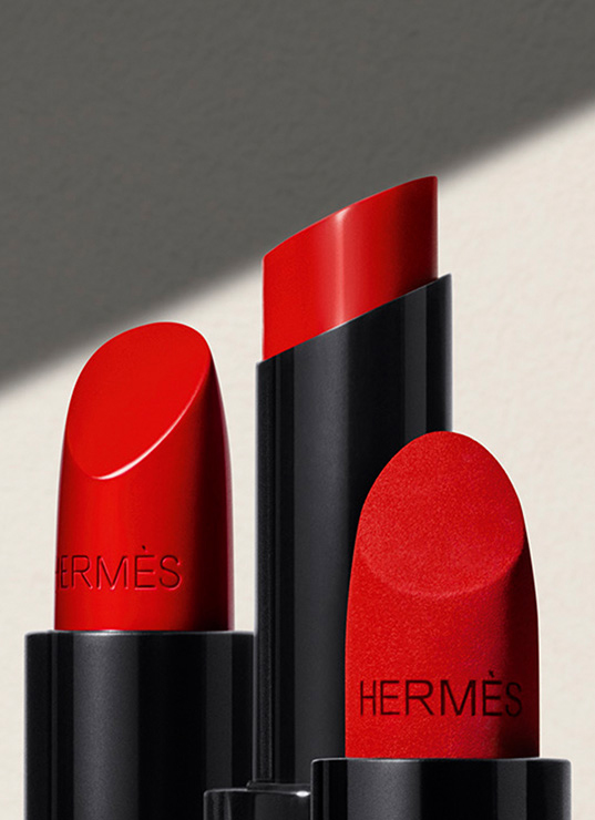 rouge à lèvres Hermès, Rouge Brillant Silky, Hermès beauté, rouge à lèvres brillant, édition limitée Hermès