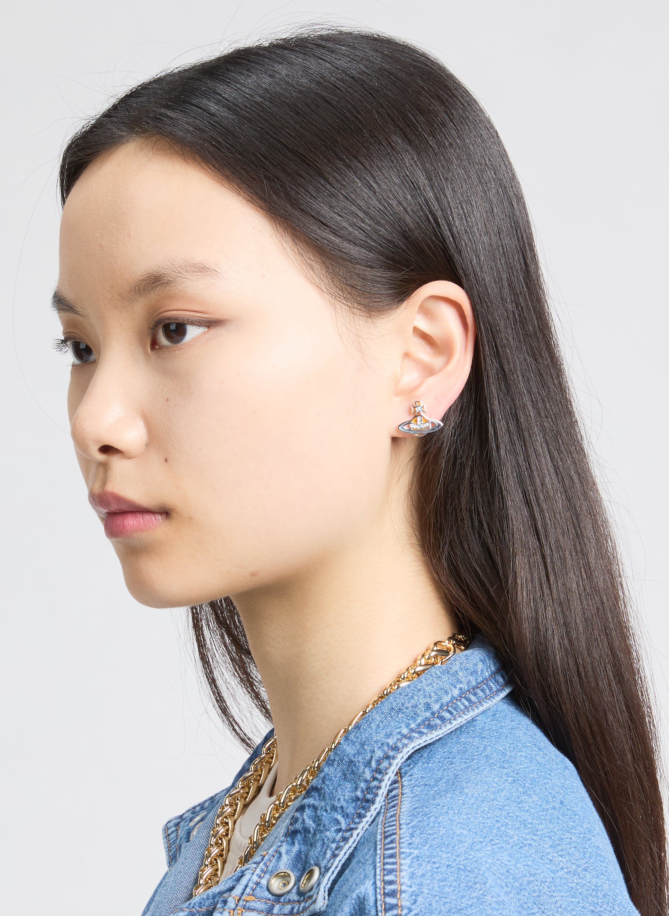 Boucles d'oreilles à cristaux VIVIENNE WESTWOOD Multicolore