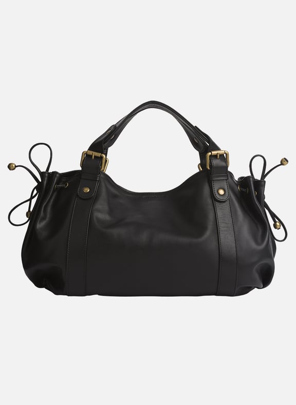 Sac à main en cuir - 24h Noir by GERARD DAREL GERARD DAREL Sac à main en cuir - 24h Noir