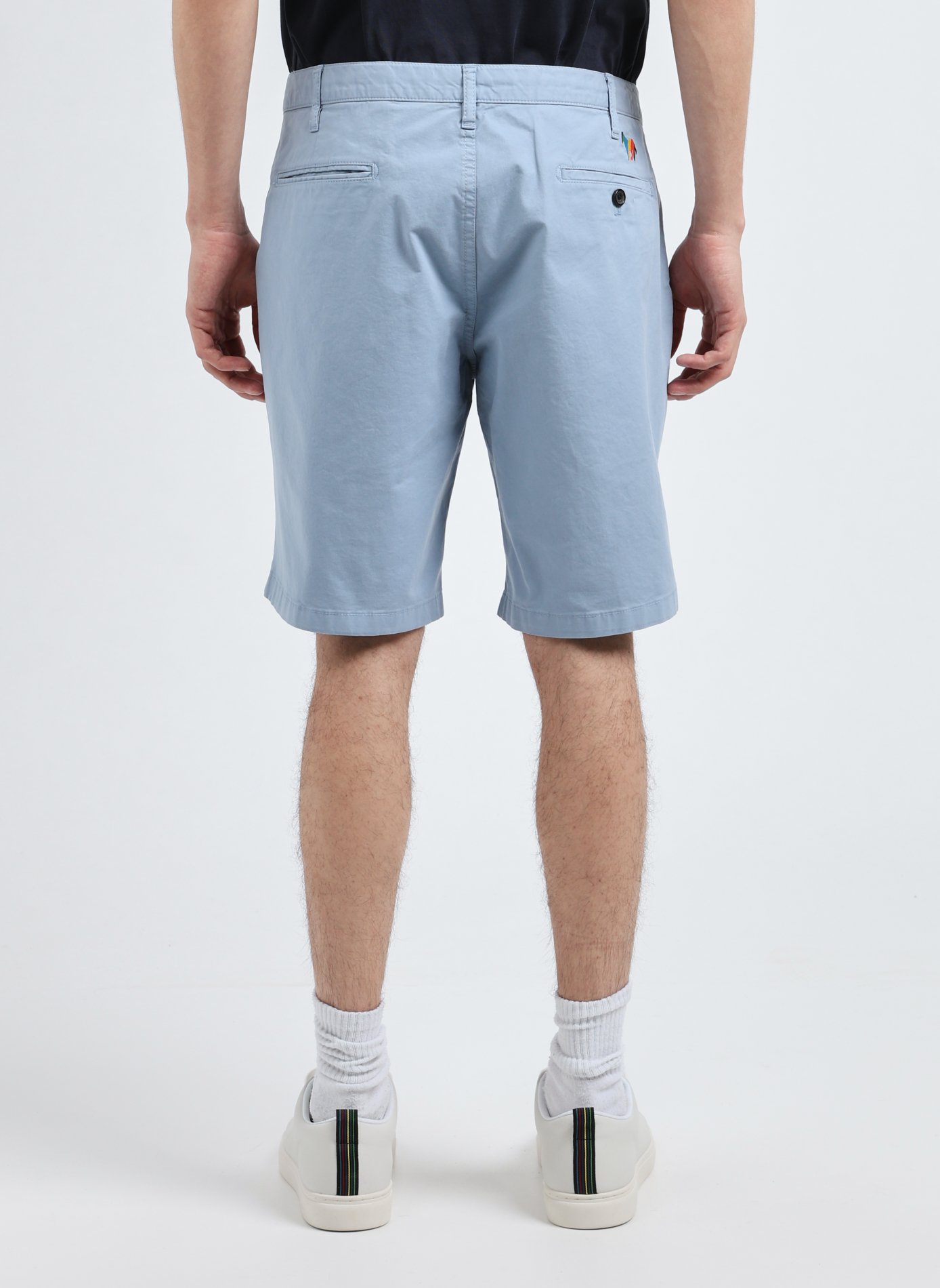 Straight cotton shorts PAUL SMITH Blue