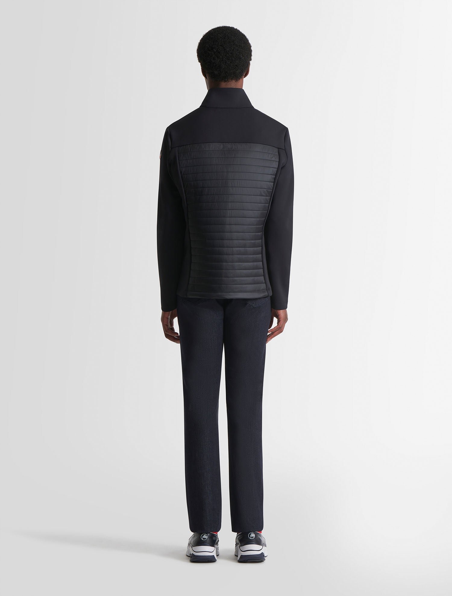 Veste légère aspon col montant coupe ajustée FUSALP Noir