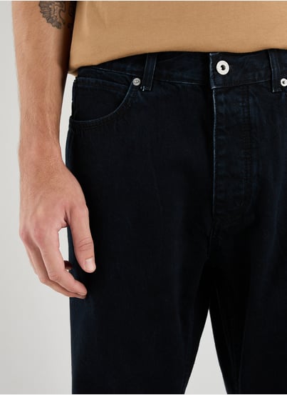 Gerade geschnittene Baumwolljeans HUGO BLUE Gerade geschnittene Baumwolljeans HUGO BLUE