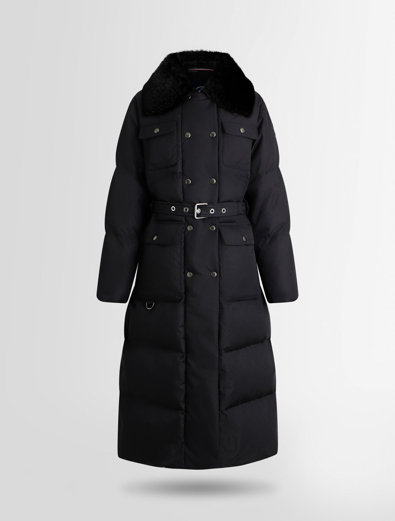 Manteau vlavi epis col tailleur FUSALP Gris