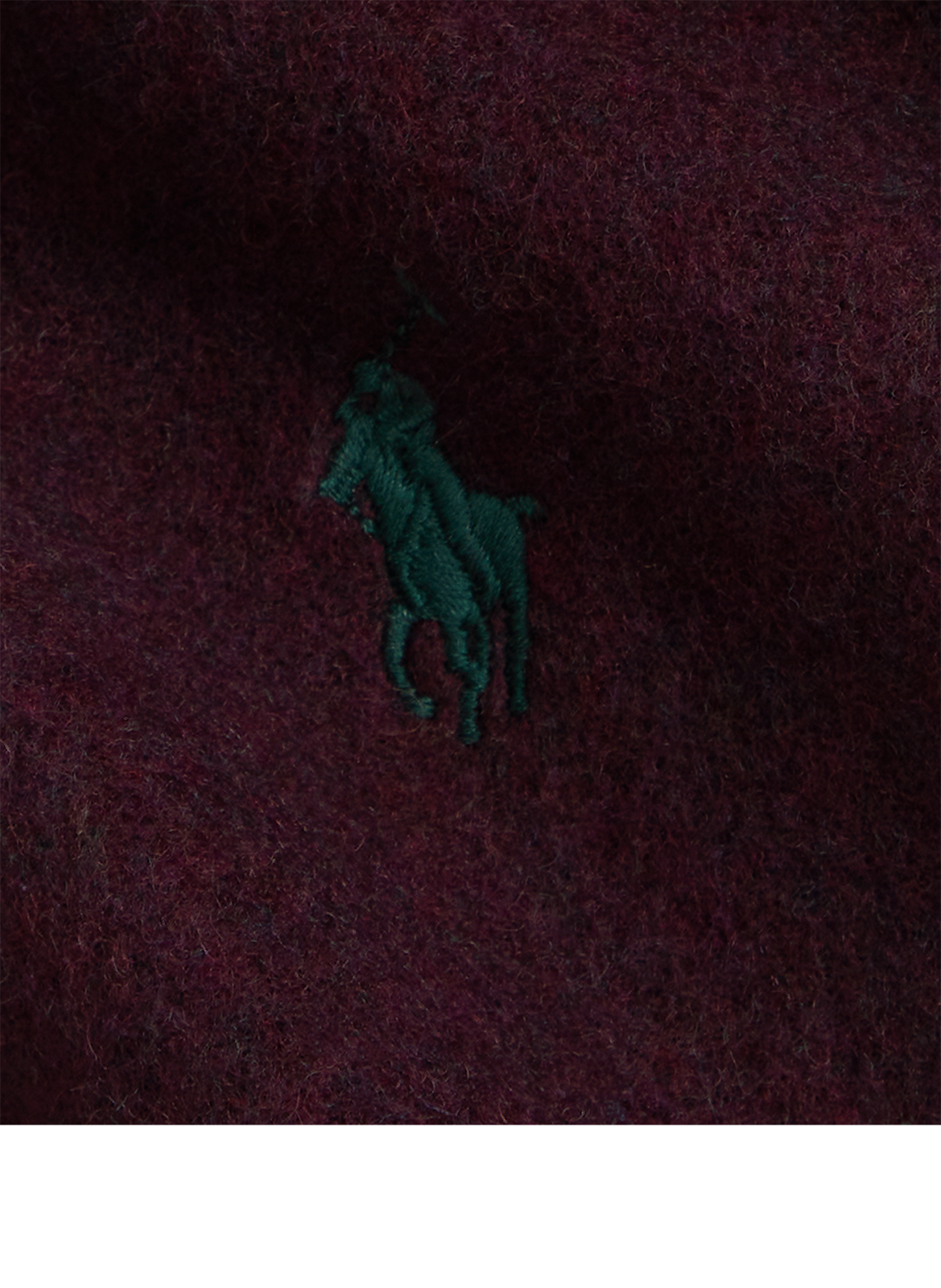 Wool-blend scarf POLO RALPH LAUREN Red