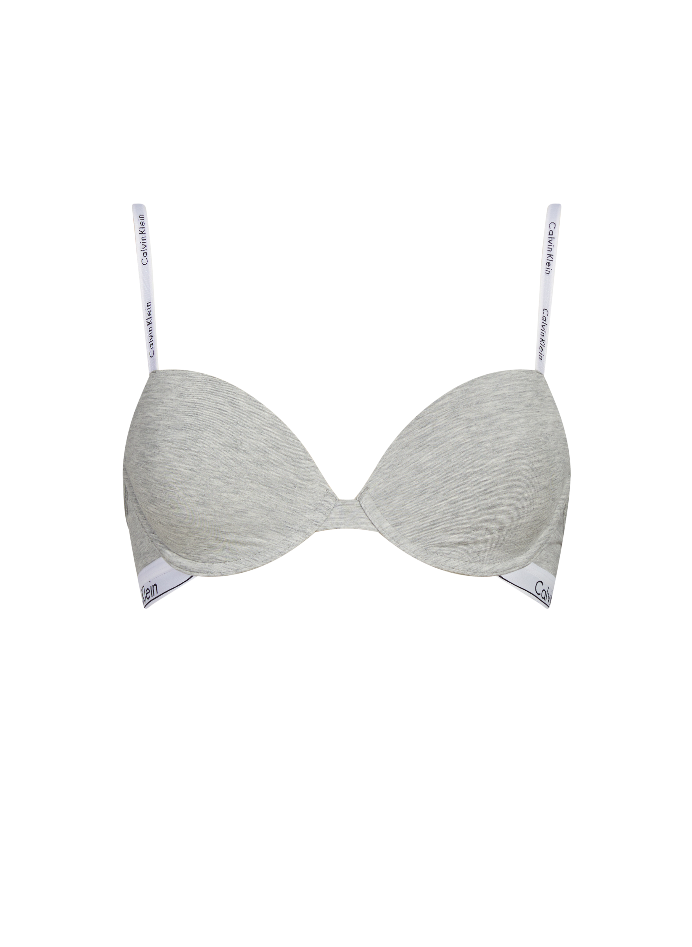 Soutien-gorge en coton mélangé CALVIN KLEIN Gris