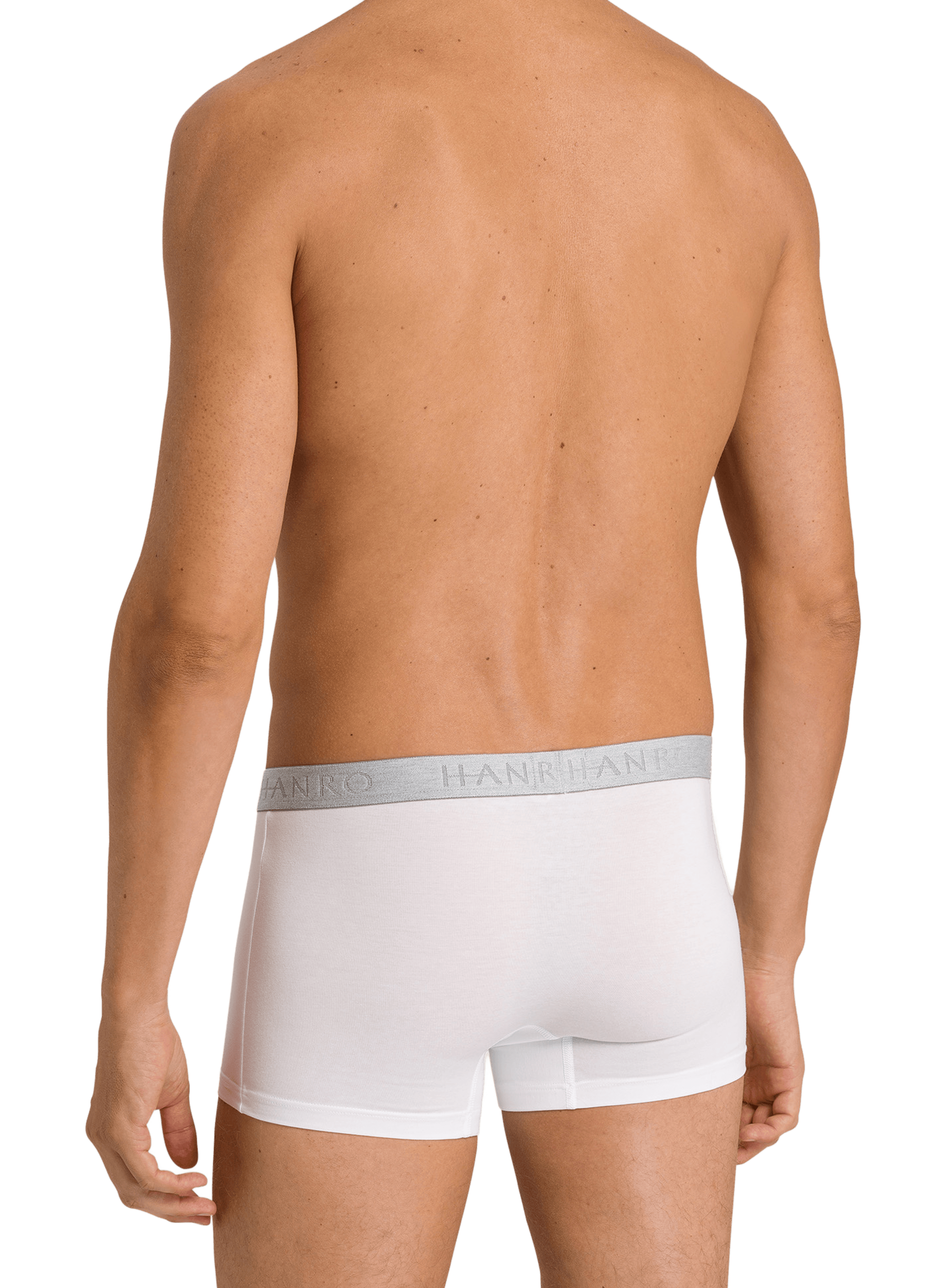 Set of two cotton boxers HANRO White