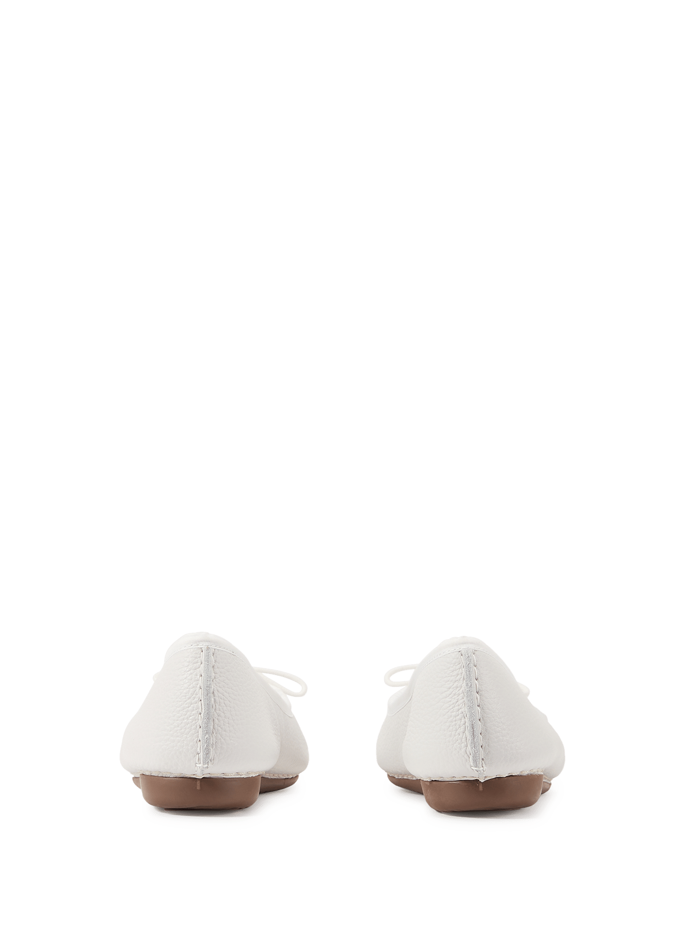 Ballerines Freckle Ice en cuir de vache CLARKS Blanc