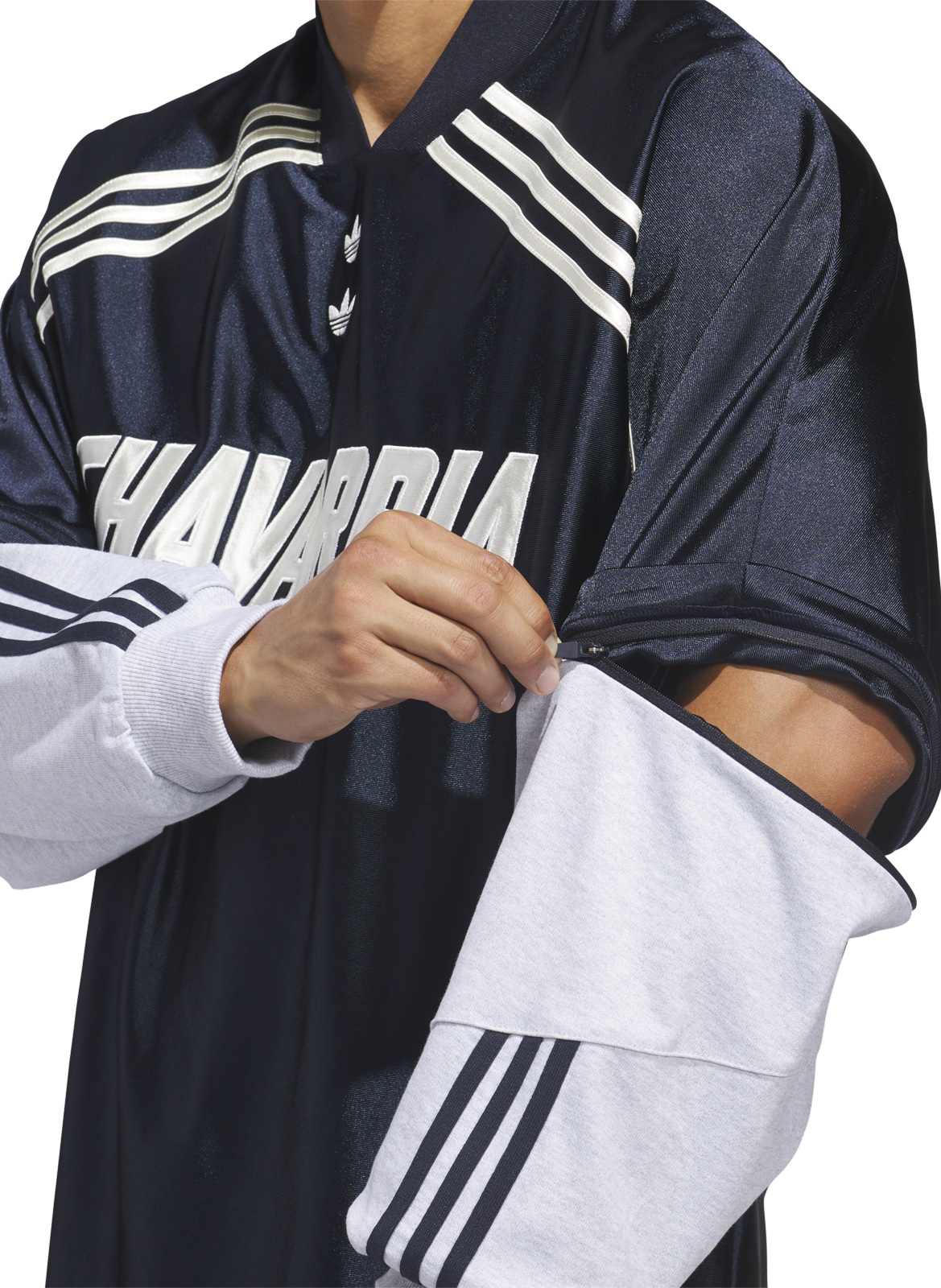 T-shirt avec manches amovibles ADIDAS Bleu